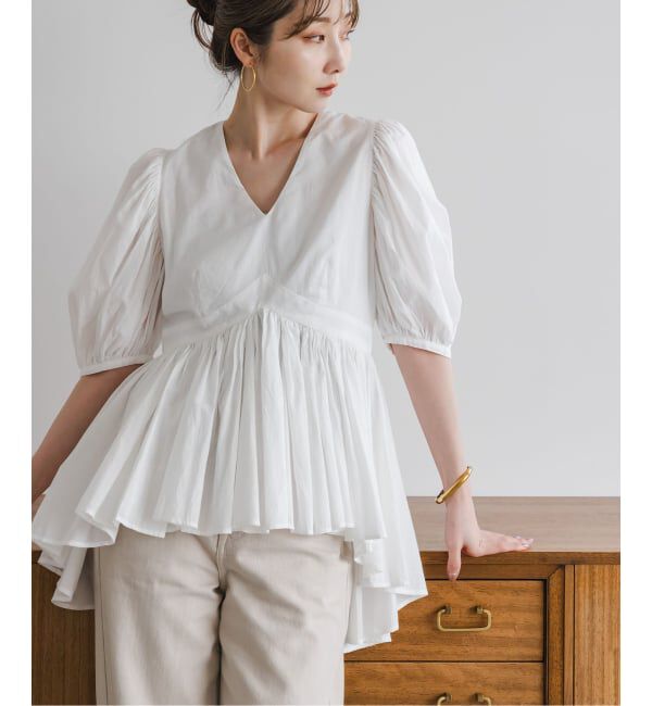 NOBLE「《WEB・虎ノ門限定追加予約》MARIHA/マリハ ラストダンスのブラウス」|シャツ・ブラウス|