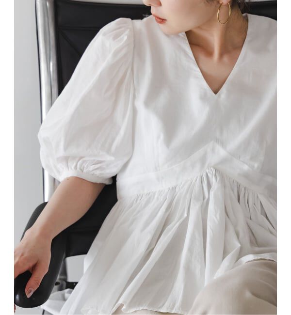 NOBLE「《WEB・虎ノ門限定追加予約》MARIHA/マリハ ラストダンスのブラウス」|シャツ・ブラウス|