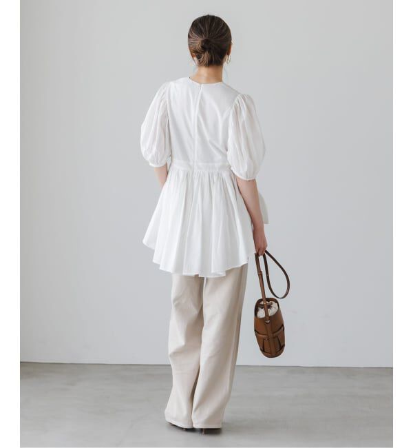 NOBLE「《WEB・虎ノ門限定追加予約》MARIHA/マリハ ラストダンスのブラウス」|シャツ・ブラウス|