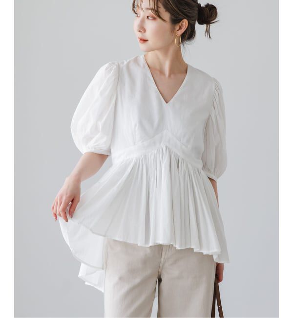 NOBLE「《WEB・虎ノ門限定追加予約》MARIHA/マリハ ラストダンスのブラウス」|シャツ・ブラウス|