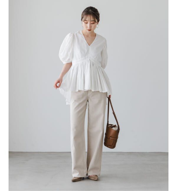 NOBLE「《WEB・虎ノ門限定追加予約》MARIHA/マリハ ラストダンスのブラウス」|シャツ・ブラウス|