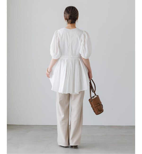 NOBLE「《WEB・虎ノ門限定追加予約》MARIHA/マリハ ラストダンスのブラウス」|シャツ・ブラウス|