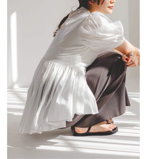 NOBLE「《WEB・虎ノ門限定追加予約》MARIHA/マリハ ラストダンスのブラウス」|シャツ・ブラウス|