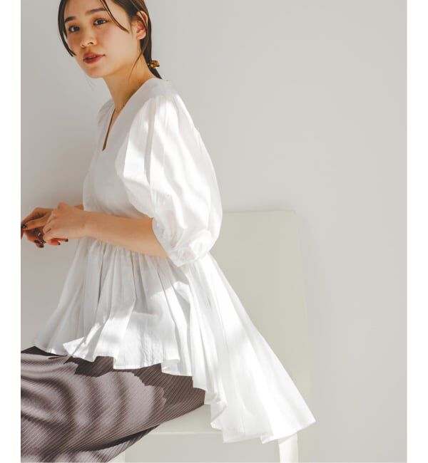 NOBLE「《WEB・虎ノ門限定追加予約》MARIHA/マリハ ラストダンスのブラウス」|シャツ・ブラウス|