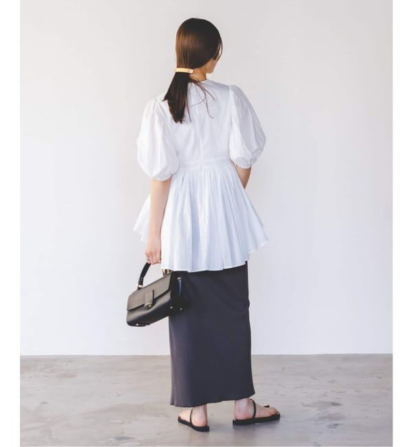 NOBLE「《WEB・虎ノ門限定追加予約》MARIHA/マリハ ラストダンスのブラウス」|シャツ・ブラウス|