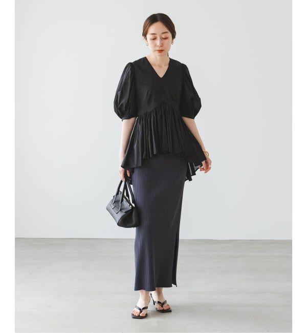 NOBLE「《WEB・虎ノ門限定追加予約》MARIHA/マリハ ラストダンスのブラウス」|シャツ・ブラウス|