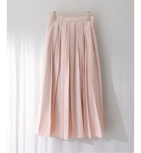  「【洗える】タフタプリーツスカート」|スカート|
