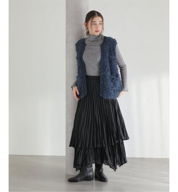  「【洗える】フェザーベスト」|ベスト・ジレ|