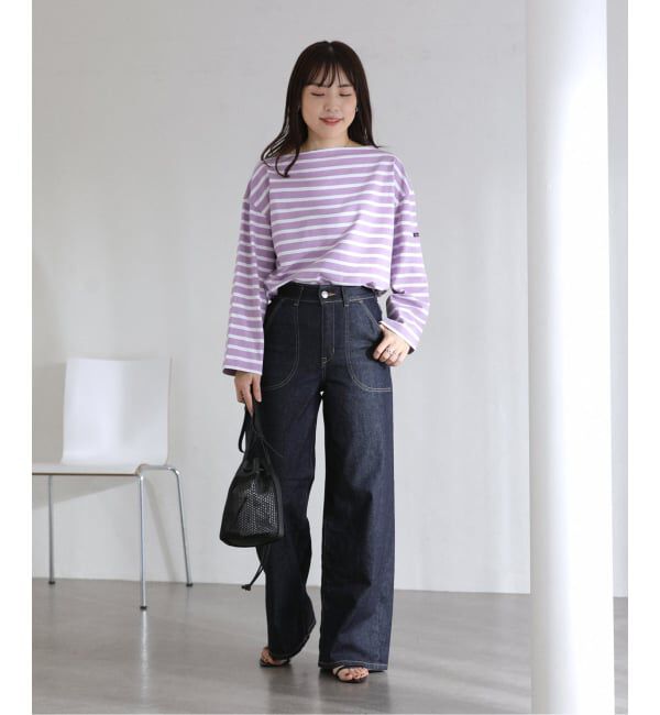  「【洗える】LE MINOR/ルミノア 別注ボーダープルオーバー」|Tシャツ・カットソー|