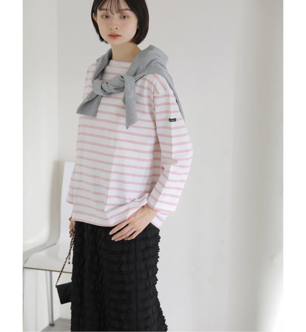  「【洗える】LE MINOR/ルミノア 別注ボーダープルオーバー」|Tシャツ・カットソー|