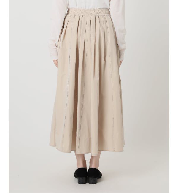  「【洗える】タフタジップポケットスカート」|スカート|