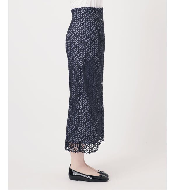  「【洗える】ラティスレーススカート」|スカート|