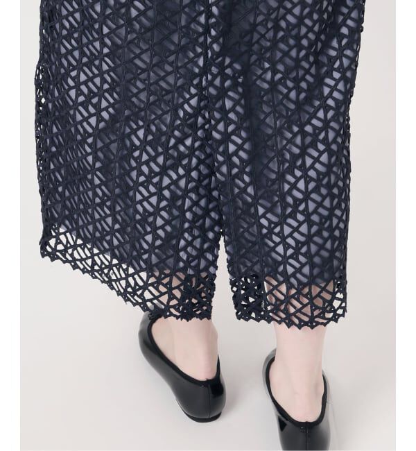  「【洗える】ラティスレーススカート」|スカート|