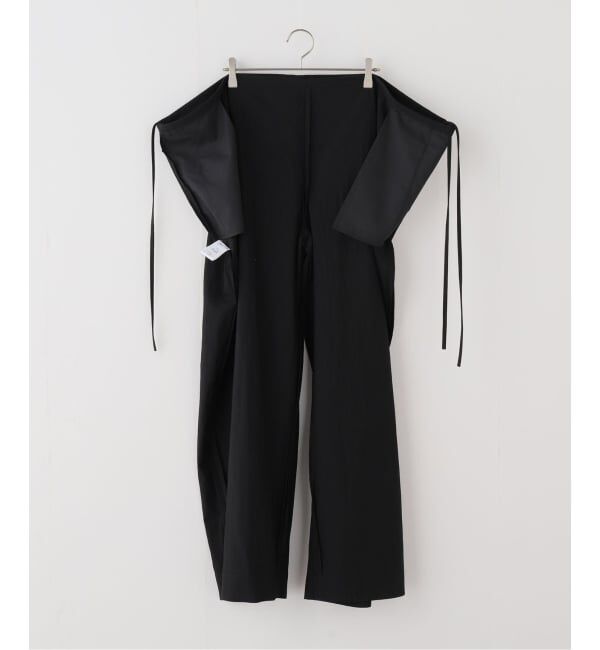  「le / ル サイドドロストリングワイドパンツ」|スラックス|