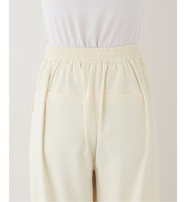  「【洗える】ツータックストレートパンツ」|スラックス|