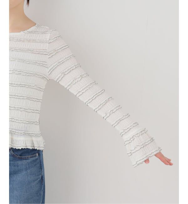  「≪追加≫【洗える】Mewl / ミュール ミニフリル2WAYカーデ」|カーディガン|