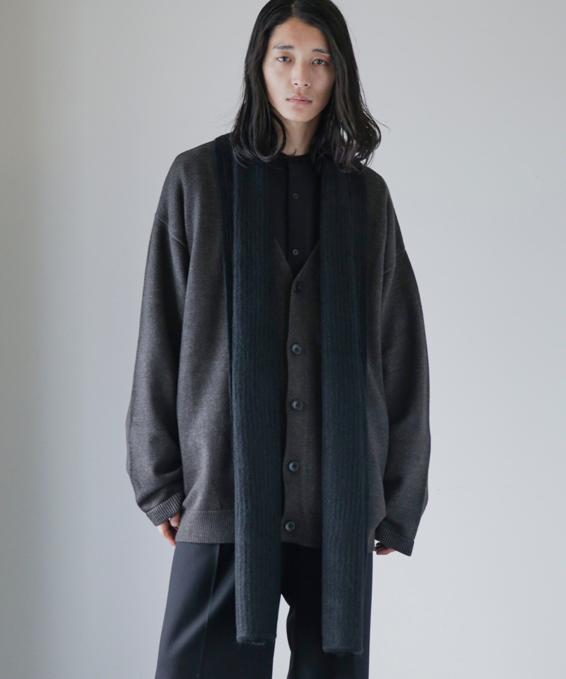 nano･universe「WEB限定 モヘヤライクワイドストール」|マフラー|