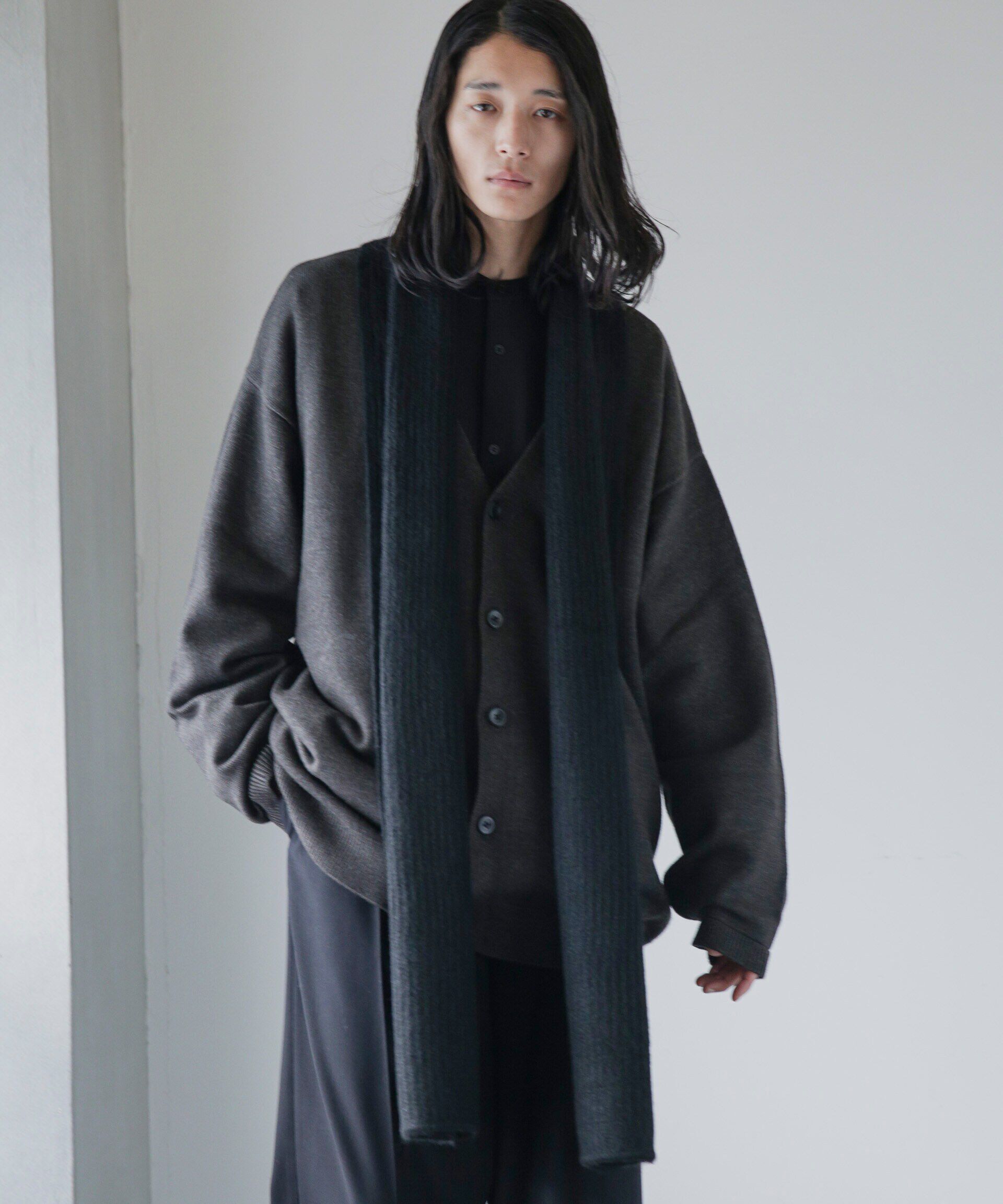 nano･universe「WEB限定 モヘヤライクワイドストール」|マフラー|