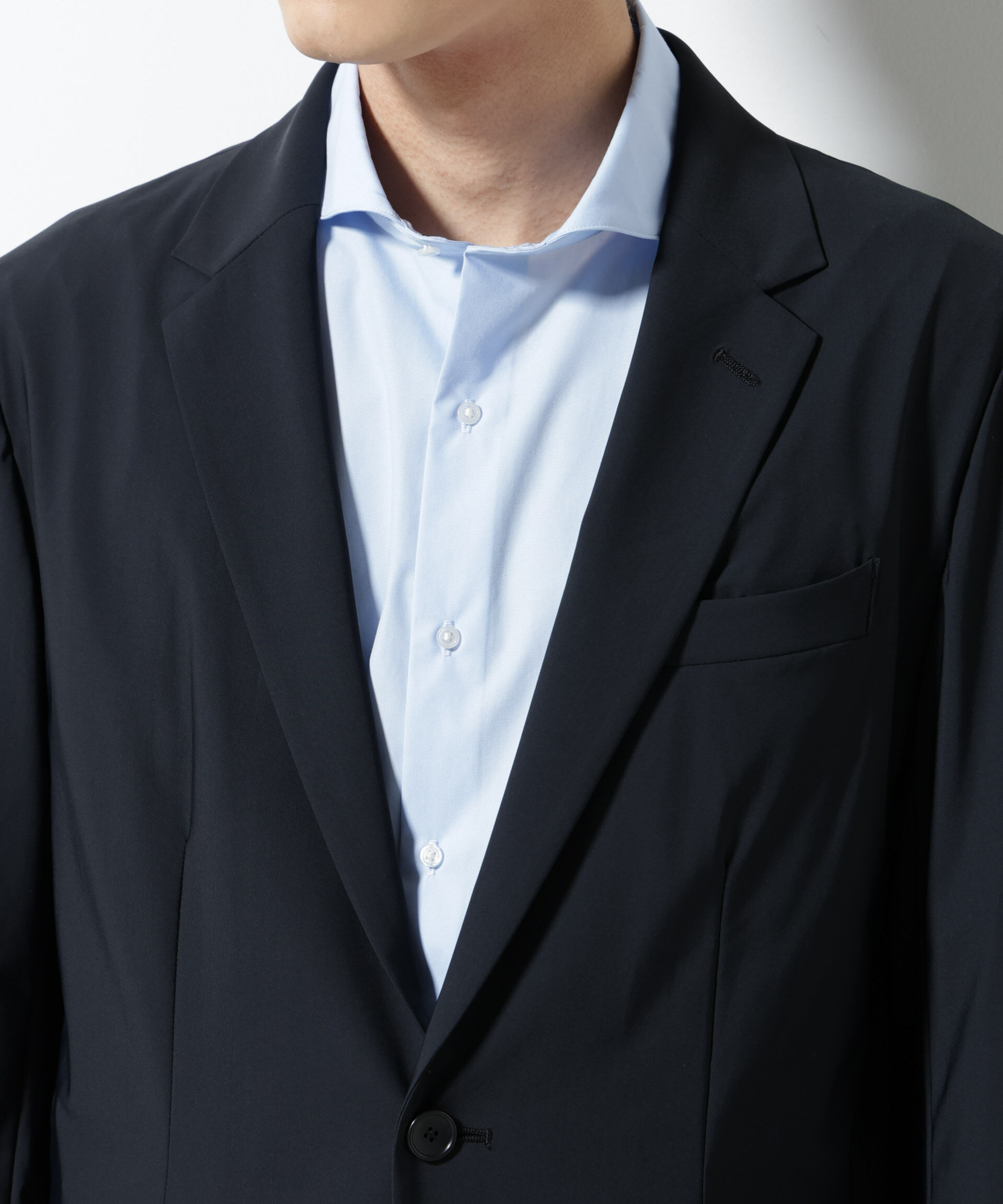 nano･universe「｢N JACKET PREMIUM｣ｸｰﾙﾀｯﾁ4WAYｽﾄﾚｯﾁｼﾞｬｹｯﾄ撥水(ｾｯﾄｱｯ 」|スーツ|