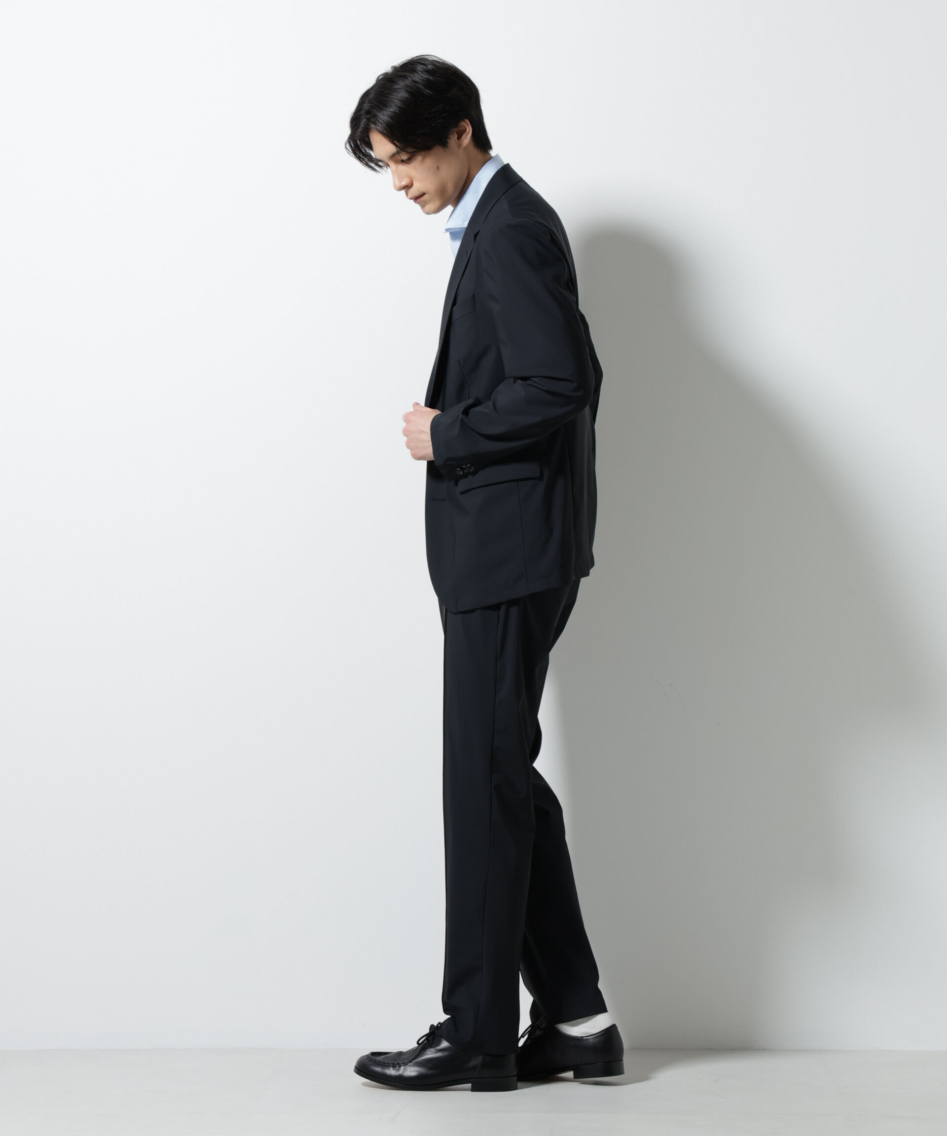 nano･universe「｢N JACKET PREMIUM｣ｸｰﾙﾀｯﾁ4WAYｽﾄﾚｯﾁｼﾞｬｹｯﾄ撥水(ｾｯﾄｱｯ 」|スーツ|