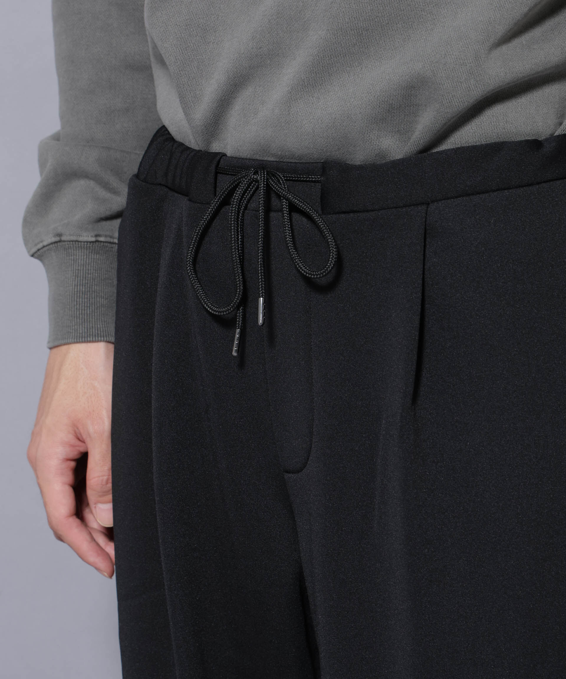 nano･universe「｢MC｣coveross(R) フリースボンディングワイドパンツ」|チノ|