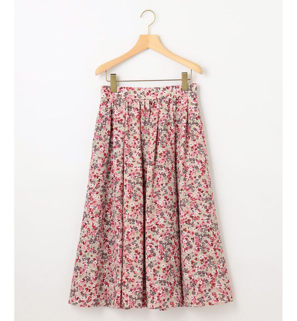 組曲「ニュアージュフラワープリント スカート」|スカート|