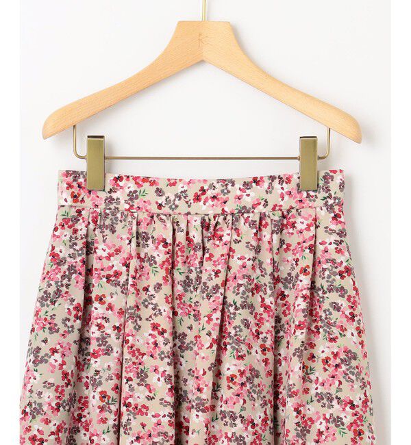 組曲「ニュアージュフラワープリント スカート」|スカート|