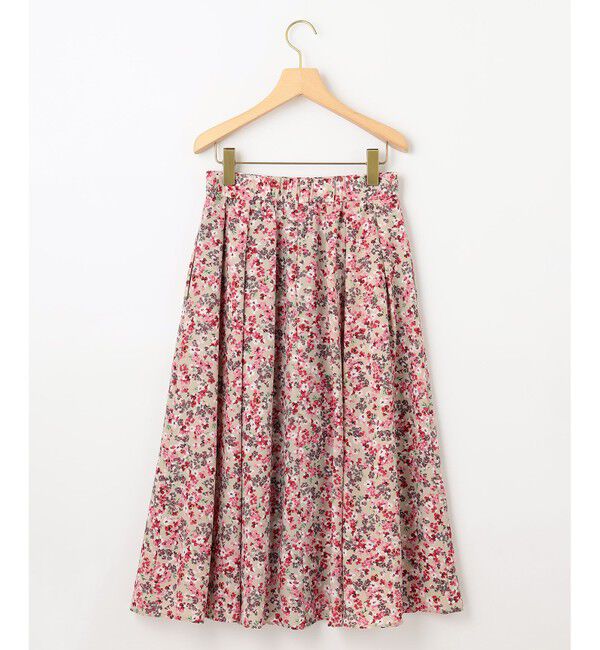 組曲「ニュアージュフラワープリント スカート」|スカート|