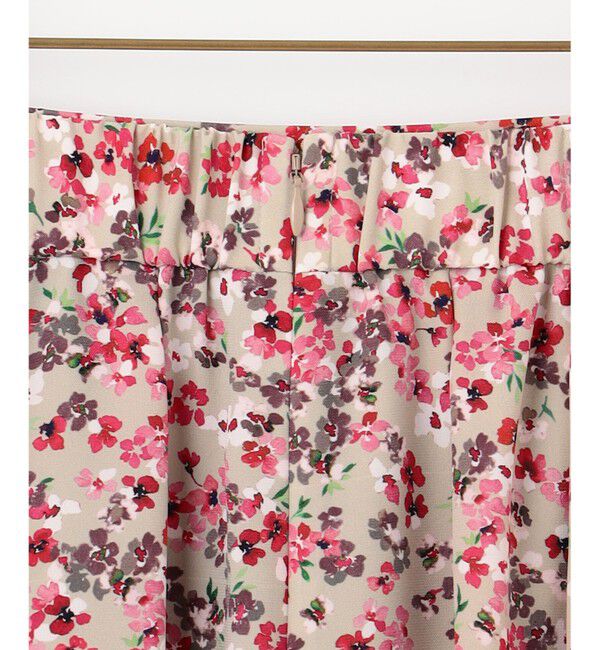 組曲「ニュアージュフラワープリント スカート」|スカート|