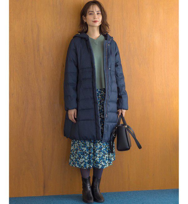 組曲「ニュアージュフラワープリント スカート」|スカート|