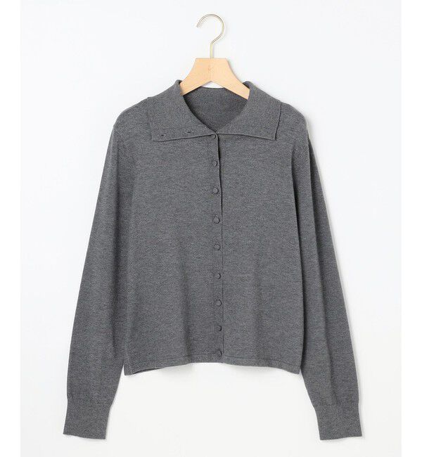 組曲「【前後着用可 / 加藤ローサさん着用】スムースストレッチタートル ニット」|カーディガン|