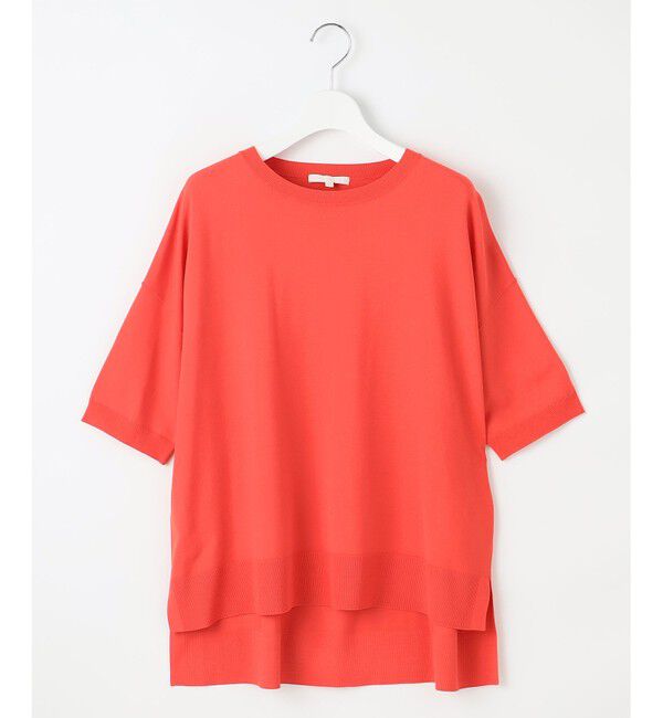 自由区「クレープストレッチプルオーバー ニットⅡ」|ニット・セーター|