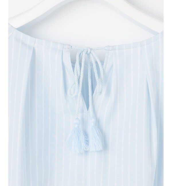 自由区「【SHIHOさん着用】エンブロイダリーブロードパフスリーブ ブラウス」|シャツ・ブラウス|