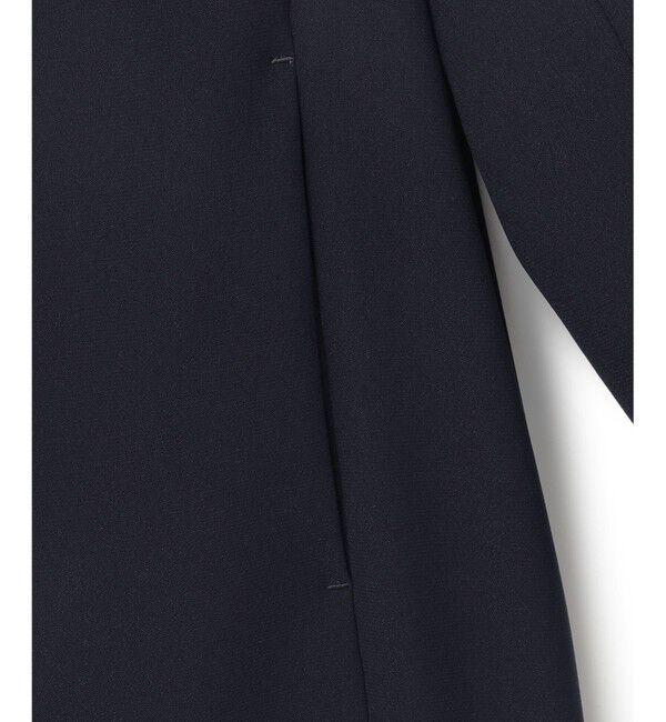 23区「【洗える/吸水速乾/UVカット/接触冷感】ストレッチジョーゼット ノーカラー ジャケット」|ノーカラージャケット|