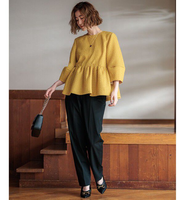 23区「【洗える】ドライ2WAYストレッチ テーパードパンツ」|その他|