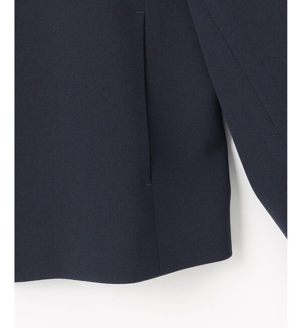 23区「【APPLAUDIR】クリアジョーゼット 3WAYコンパクトジャケット」|ノーカラージャケット|