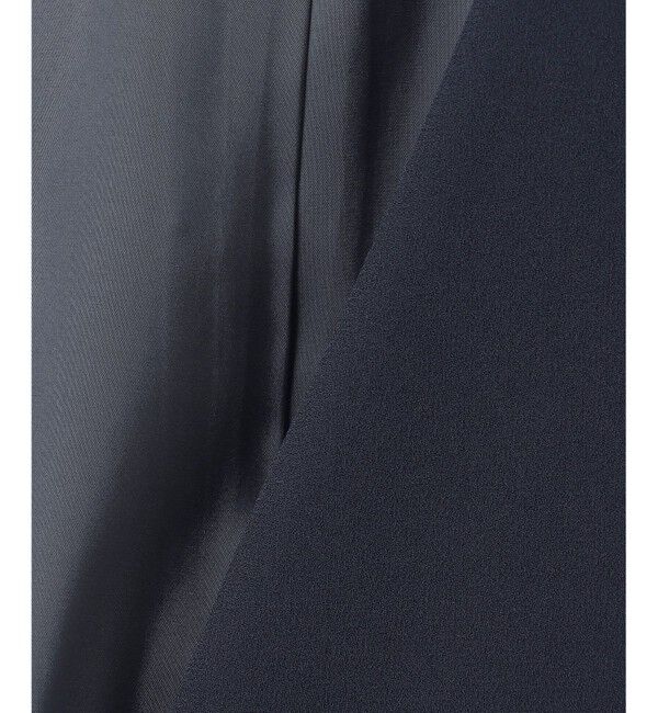 23区「【APPLAUDIR】クリアジョーゼット 3WAYコンパクトジャケット」|ノーカラージャケット|