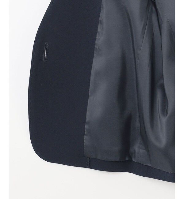 23区「【APPLAUDIR】クリアジョーゼット 3WAYコンパクトジャケット」|ノーカラージャケット|