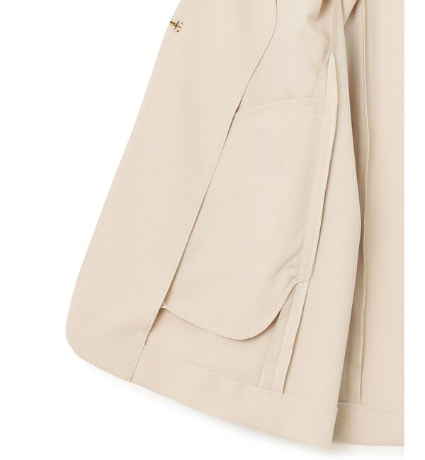 23区「【セットアップ対応/洗える】2WAYストレッチツイル ジャケット」|ノーカラージャケット|