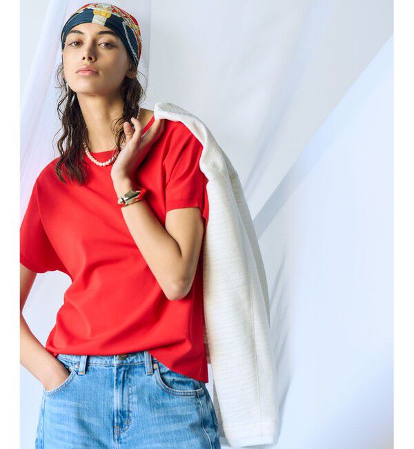 23区「【Oggi5月号掲載】サマーツイード ジャケット」|ノーカラージャケット|