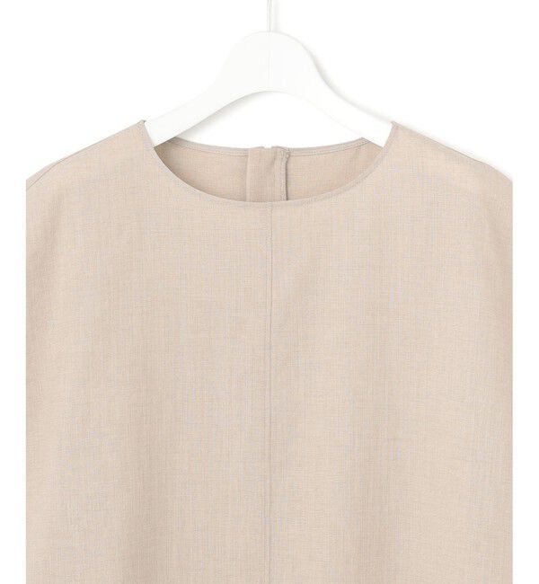 23区「【洗える】トリアセスラブストレッチ フレンチスリーブ ブラウス」|シャツ・ブラウス|