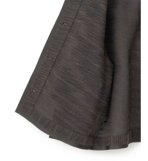 23区「サマーツイード 7分袖 ジャケット」|ノーカラージャケット|