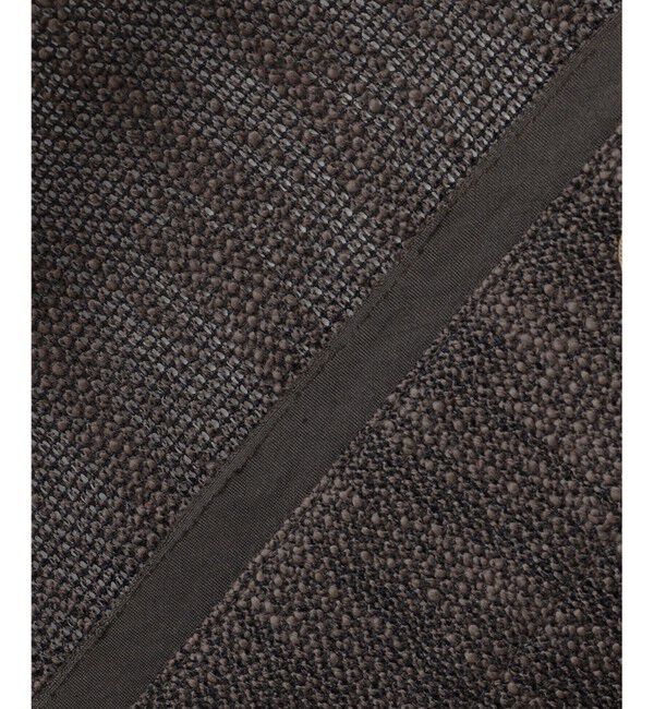 23区「サマーツイード 7分袖 ジャケット」|ノーカラージャケット|