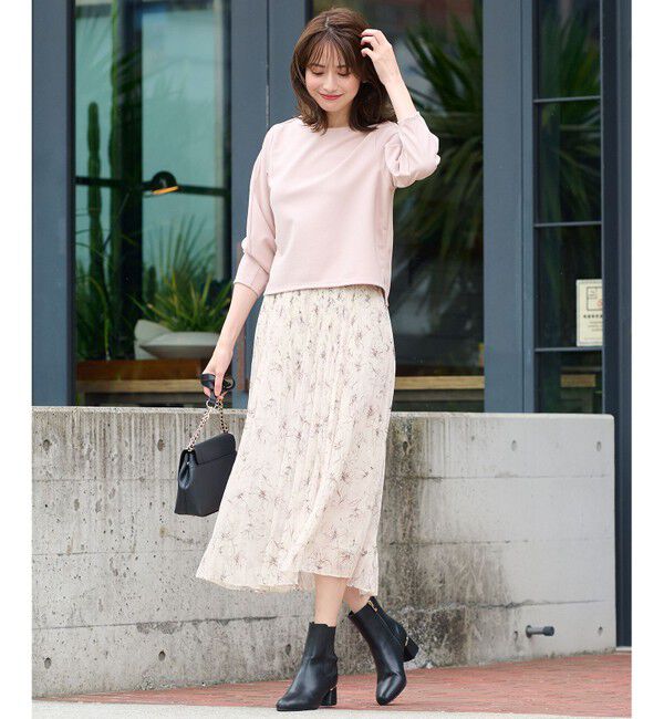 ANY SIS「【23.0~24.5cm】メタルラインサイドゴア ブーツ」|ショートブーツ|