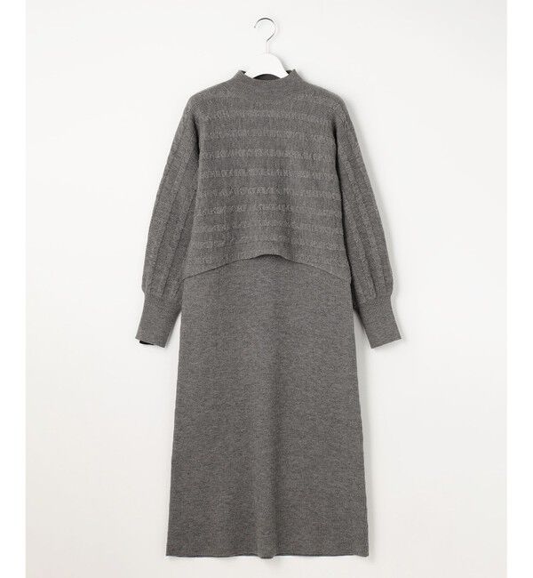 ANY SIS「【2SET】ニット ボレロ &times; ワンピース セット」|ワンピース|