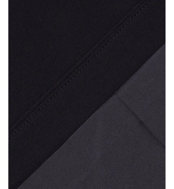 ANY SIS「セレモニーダブルクロス クルーカラー ジャケット」|ノーカラージャケット|