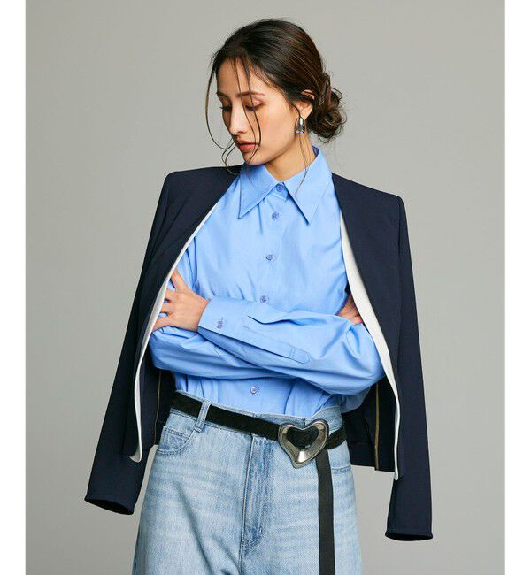 BEIGE,「ALBERT / シアーシャツ」|シャツ・ブラウス|