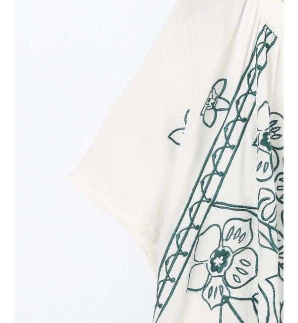  「エスニック刺繍トップ」|シャツ・ブラウス|