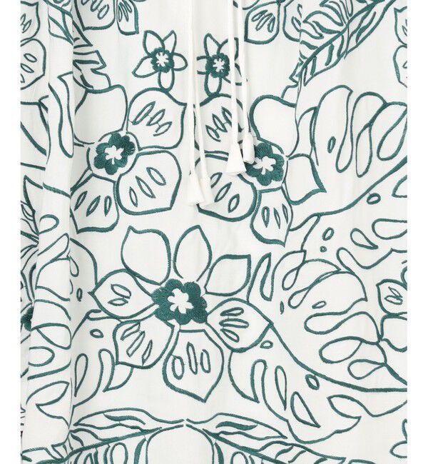  「エスニック刺繍トップ」|シャツ・ブラウス|