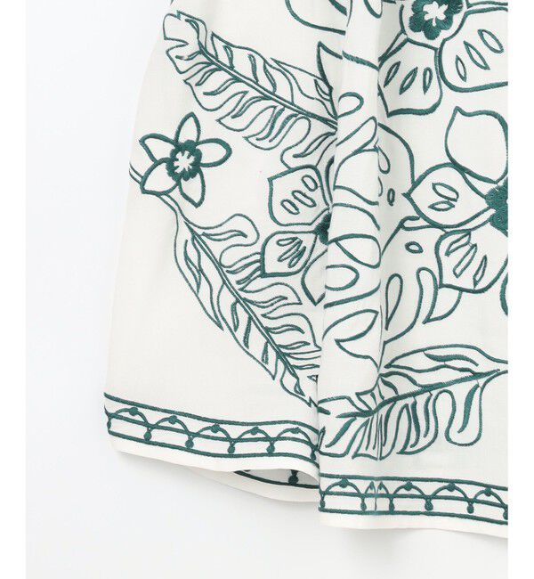  「エスニック刺繍トップ」|シャツ・ブラウス|